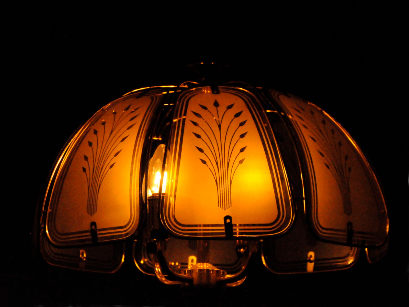 Eglo leuchten stained glass ceiling lamp