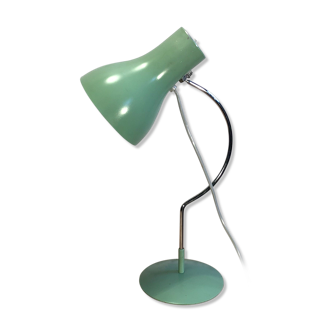 Green table lamp by Josef Hurka For Napako, 1960