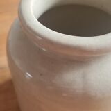 Stoneware mustard pot