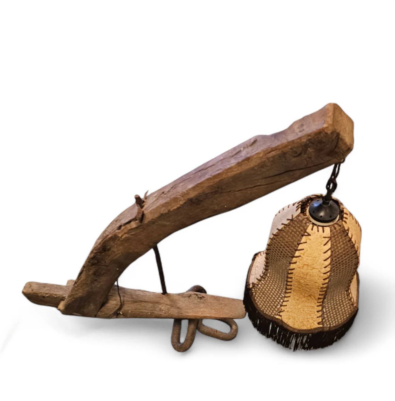 Farmhouse / agricultural tools / floorlamp 1960s