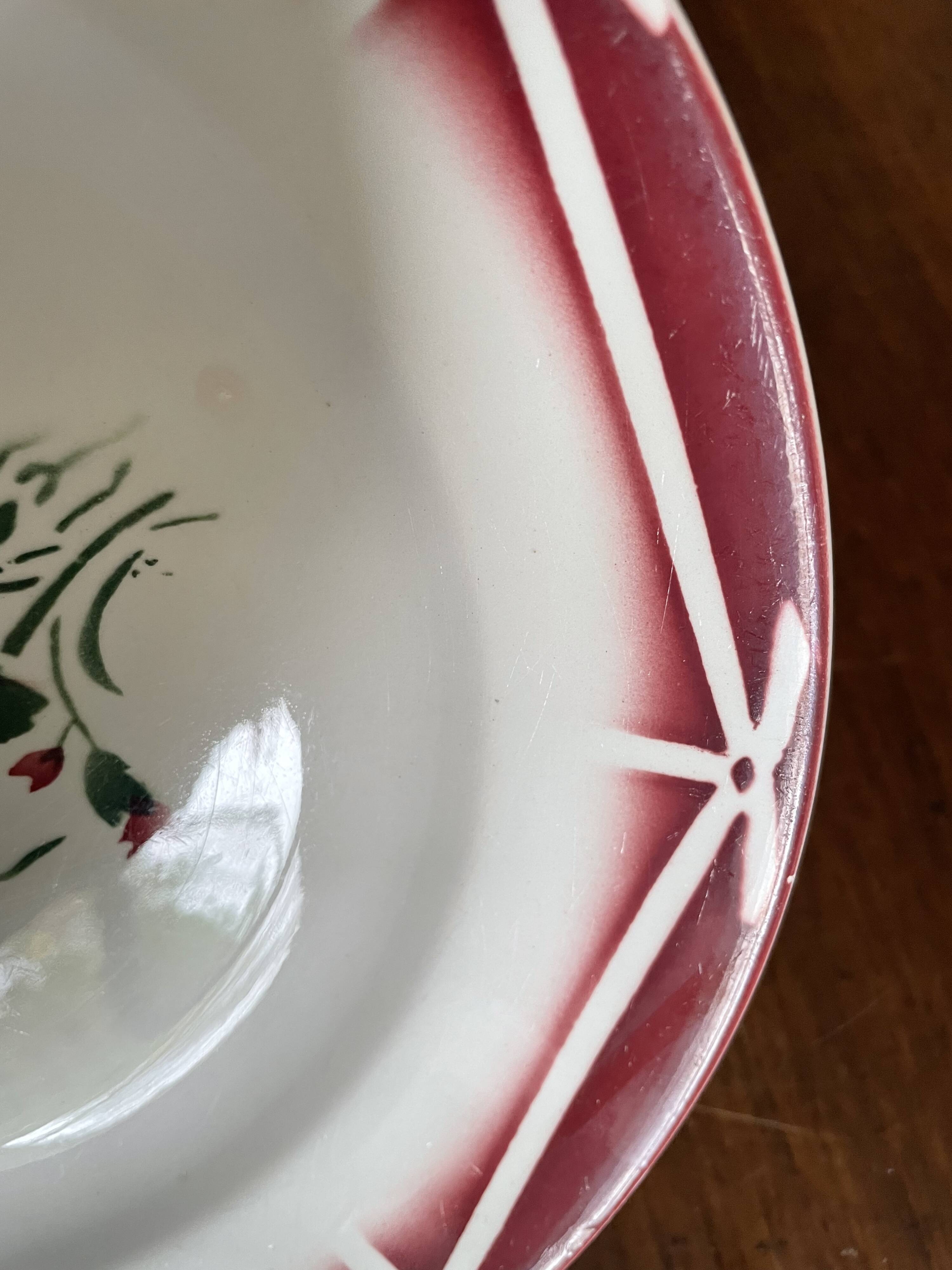 Sarreguemines Douarnenez model dinner plates