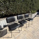 Set of 3 Pierre Paulin CM 196 chairs – Thonet – 1960s – vintage design