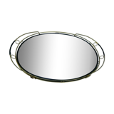 Mirrored service tray of the 60s