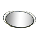 Mirrored service tray of the 60s
