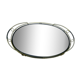 Plateau de service en miroir des années 60