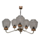 Mid-century Chandelier by Jilové u Děčína, 1970's.