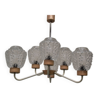 Mid-century Chandelier by Jilové u Děčína, 1970's.