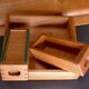 Dyrlund - vintage solid beech secretary - Denmark