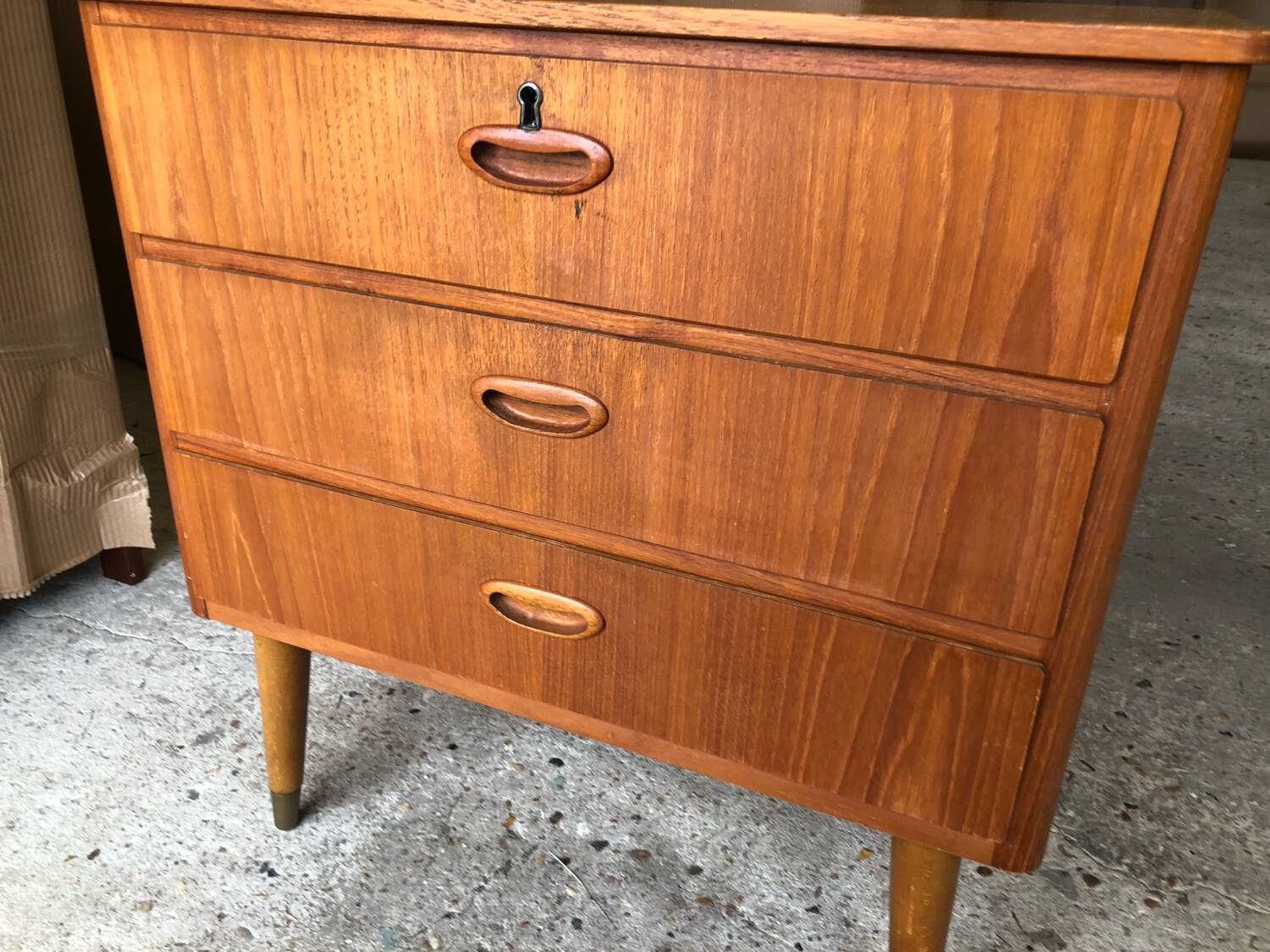 Scandinavian teak chest of drawers, Sweden, 1960