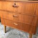 Scandinavian teak chest of drawers, Sweden, 1960