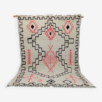 Tapis marocain berbère 290 x 190 cm tapis azilal en laine