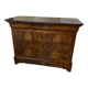 Commode ancienne Louis Philippe en marbre noir