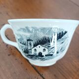 Set of 5 cups with saucers Landscape Maestricht