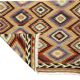 Turkish Kilim Yuruk Vintage 206x315 cm Geometric Orange and Red