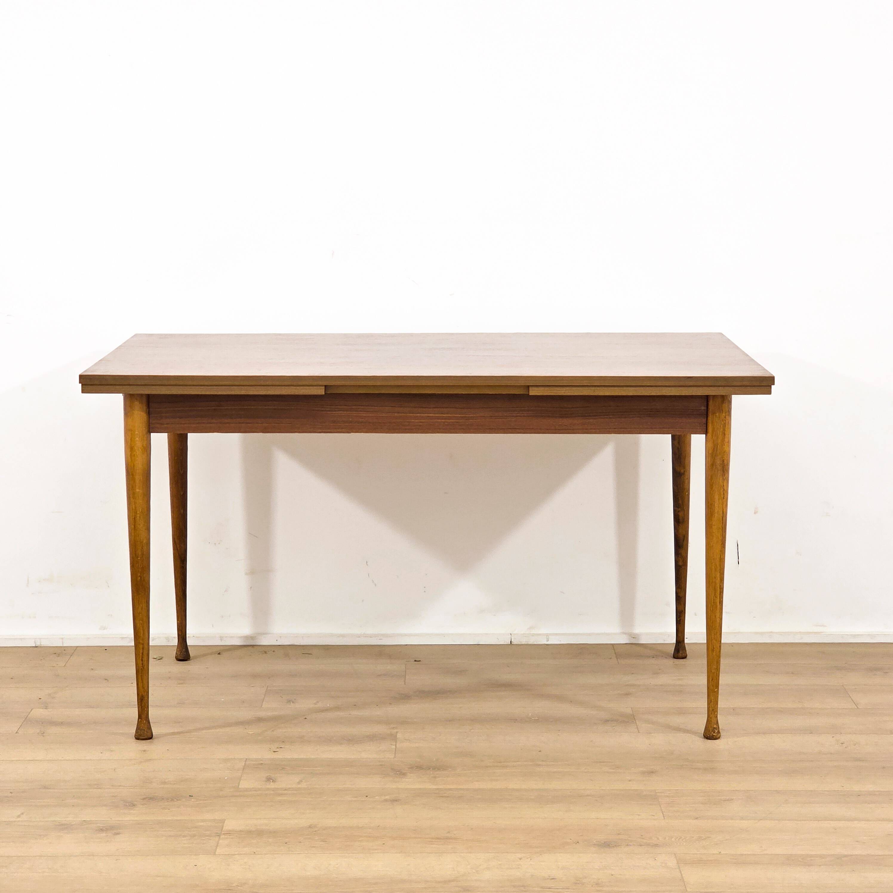 Scandinavian dining set, extendable table + six chairs - 197