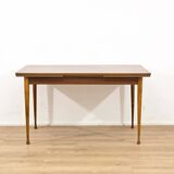 Scandinavian dining set, extendable table + six chairs - 197