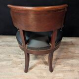 Empire armchair in mahogany