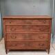 Louis XVI chest of drawers in natural wood