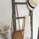 Ancienne échelle décorative en bois
