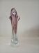 Art vase by designer Joseph Hospodka in authentic Bohemian crystal.