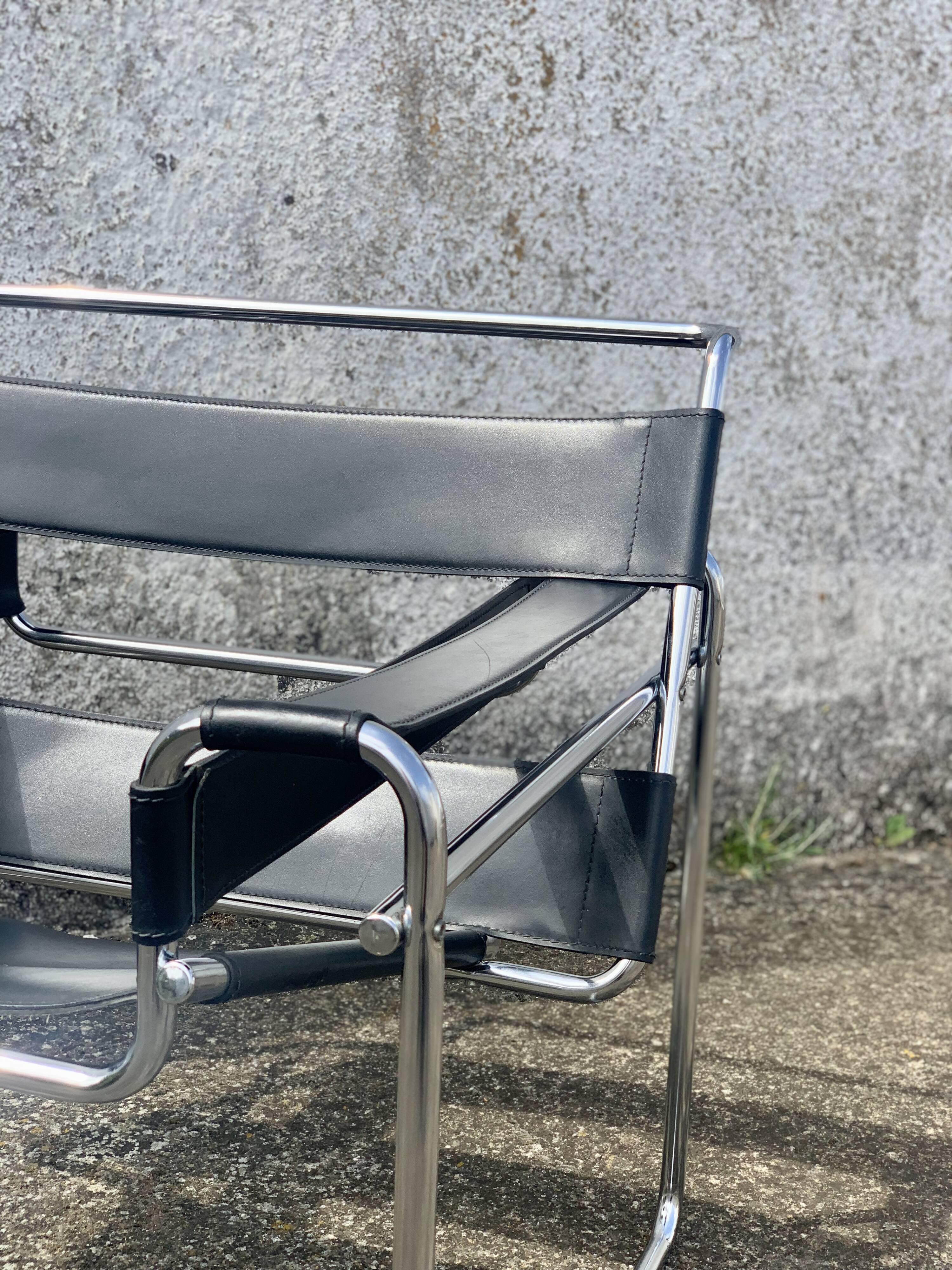 Wassily B3 armchair by Marcel Breuer