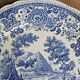 Villeroy And Boch Blue And White Pottery Burgenland Design 4 Dinner Plates 3511