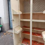 Metal cabinet industrial kitchen