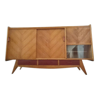 Enfilade buffet foot vintage compass