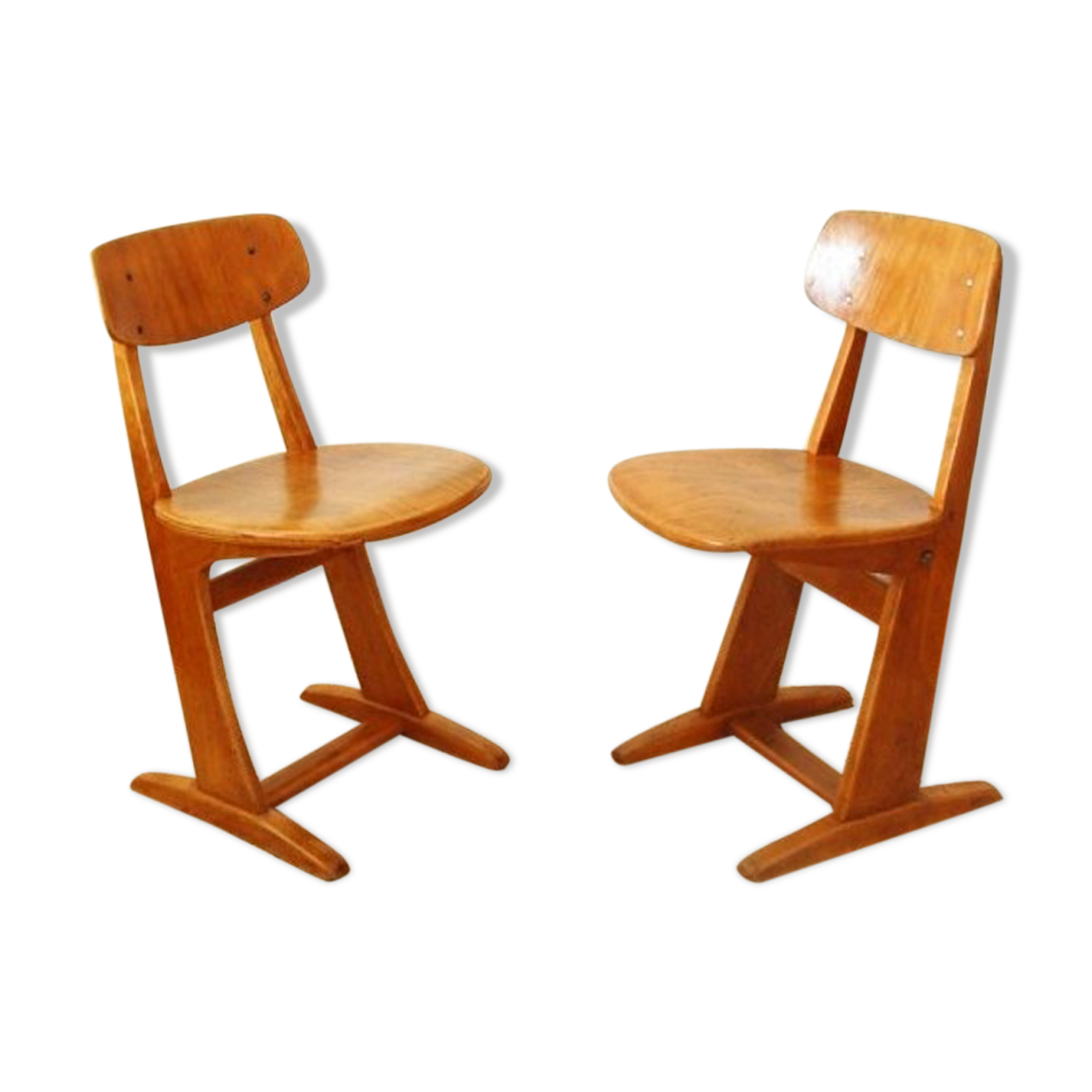 Ensemble de chaises enfant vintage Casala