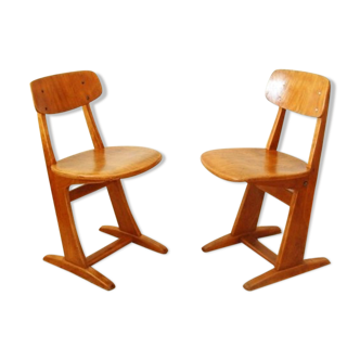 Set of chairs child vintage Casala