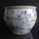 Ancient pot cover Chinese porcelain around 1900 Guangxu