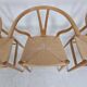 Chaises Wishbone CH24 de Hans J. Wegner par Carl Hansen & Søn, Danemark, Ensemble de 5