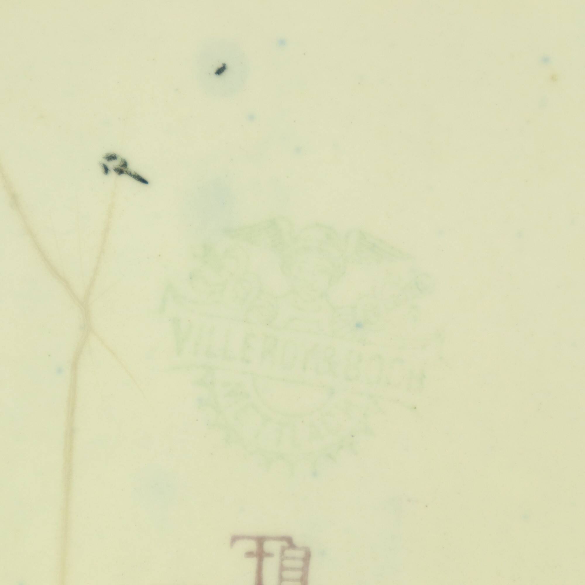 Villeroy & Boch Florale Art Nouveau Flower Pot Taiping Circa 1900