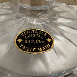 Crystal wine carafe