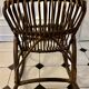 Rocking-chair bambou et rotin