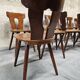 Lot de 12 chaises  bistrot vintage 1960