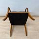 Biedermeier Armchair in Walnut & Black Boucle, South Germany, 1835