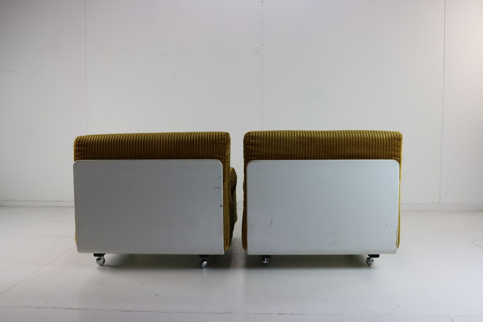 Typical seventies Luigi Colani lounge chairs for Cor
