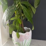 Barbotines tulip vase