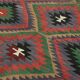 Turkish Handmade Vintage Anatolian Kilim 202 cm x 284 cm