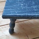 Tabouret or shabby foot rest