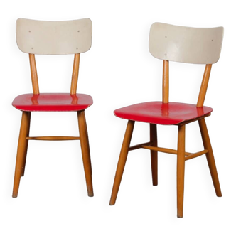 Pair of chairs produced by Ton in the 1960s