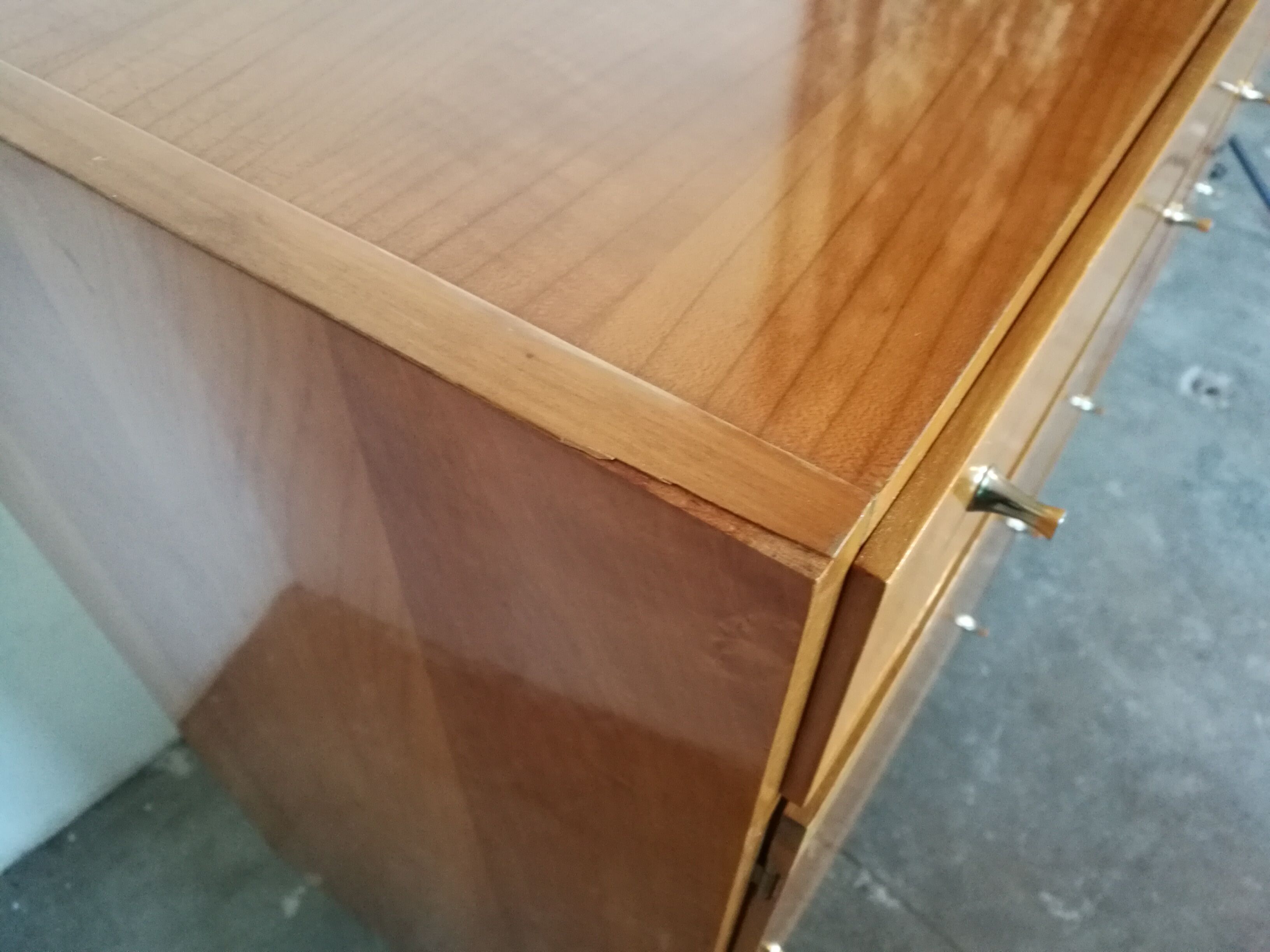 Buffet 1970 in blond wood