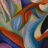 Painting on canvas