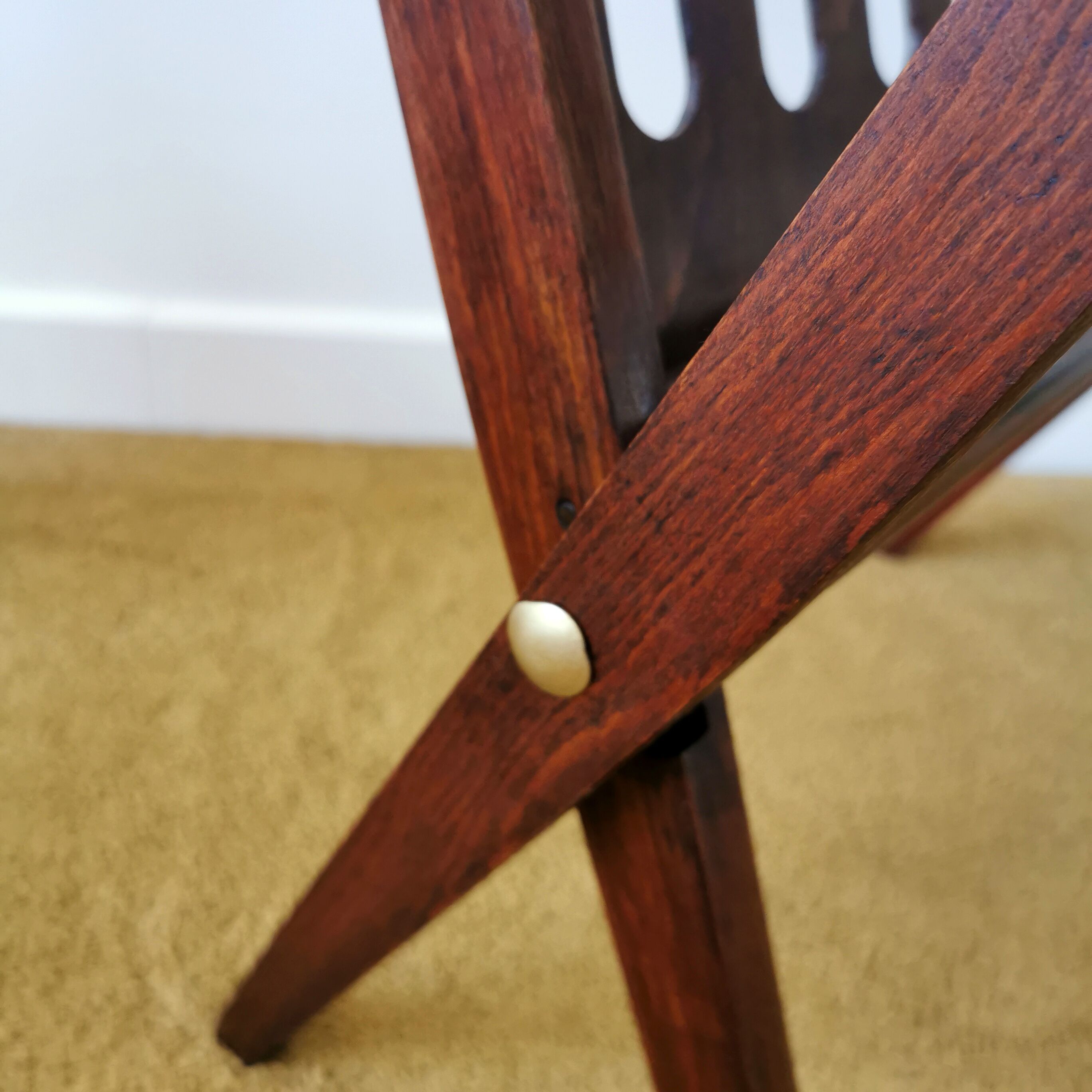 Vintage magazine holder