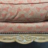 Paire de fauteuils bergère de style Louis XV