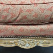 Paire de fauteuils bergère de style Louis XV