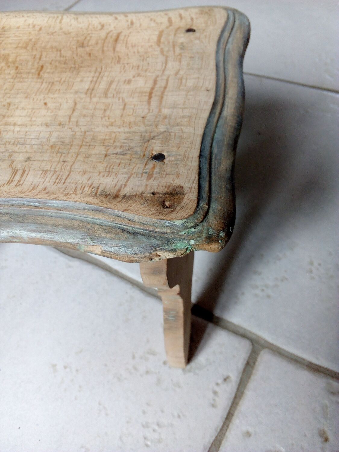 Wooden stool