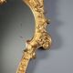 Antique baroque mirrors in carved wood, Italy, 19th century.