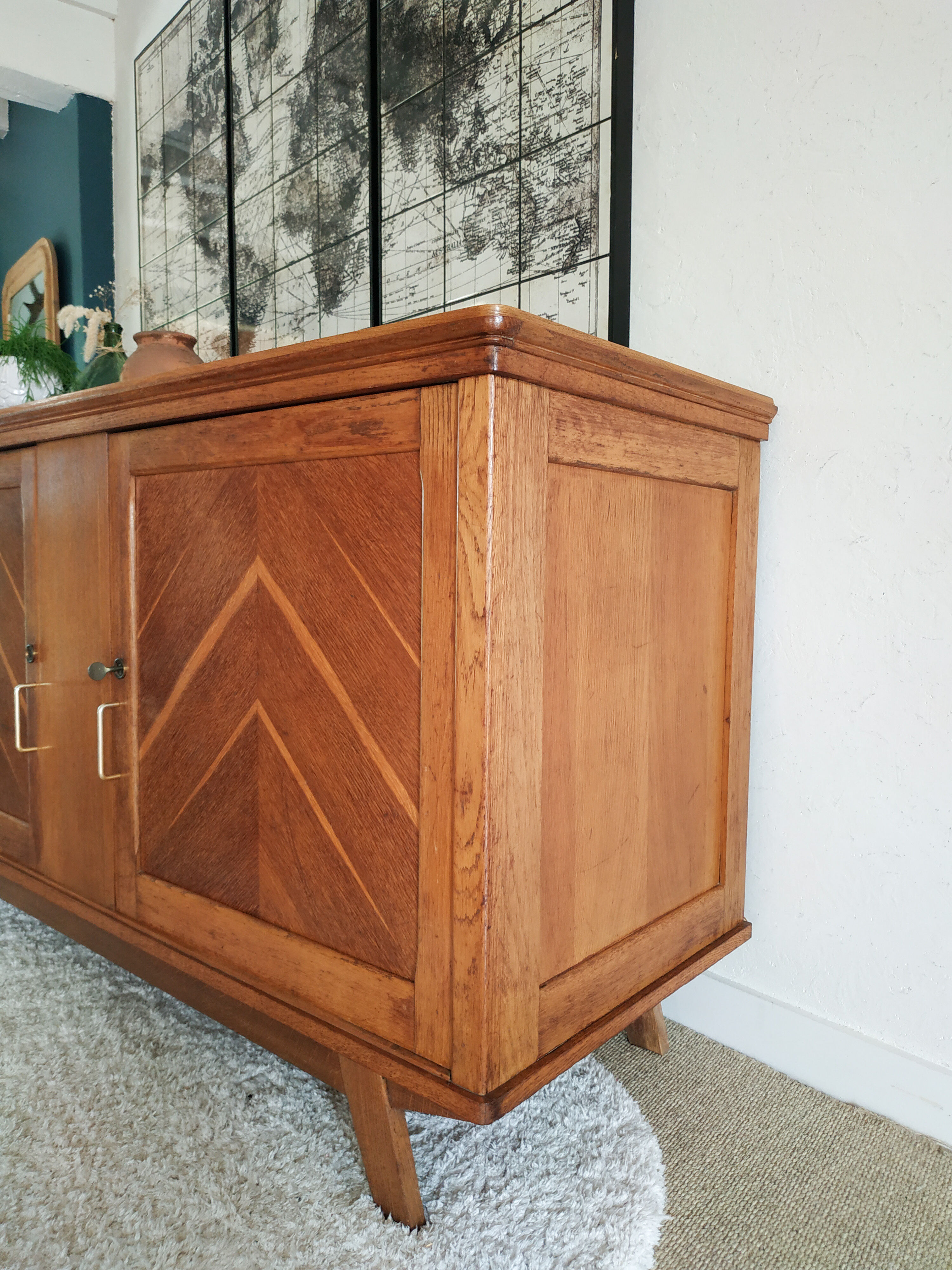 Enfilade feet compass 50s